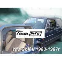 VOLKSWAGEN GOLF II 2 durų 1983 → 1987 Langų vėjo deflektoriai priekinėms durims