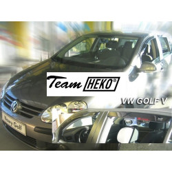 VOLKSWAGEN GOLF V  5 durų  2004 → 2008 Langų vėjo deflektoriai priekinėms durims