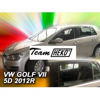 VOLKSWAGEN GOLF VII 5 durų  2012 → 2020 (+OT) Langų vėjo deflektoriai keturioms durims