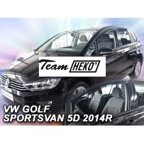 VOLKSWAGEN GOLF  SPORTSVAN 5 durų 2014 → 2020 Langų vėjo deflektoriai priekinėms durims