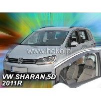 VOLKSWAGEN SHARAN  2010 → 2022 Langų vėjo deflektoriai priekinėms durims