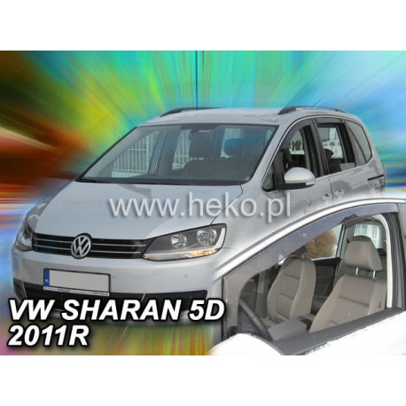 VOLKSWAGEN SHARAN  2010 → 2022 Langų vėjo deflektoriai priekinėms durims