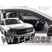 VOLKSWAGEN T-CROSS 5D 2019 → Langų vėjo deflektoriai priekinėms durims