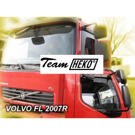 VOLVO FL/FE 2007  → Langų vėjo deflektoriai priekinėms durims versija EU