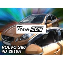 VOLVO S60 5durų 2010 → 2018 Langų vėjo deflektoriai priekinėms durims