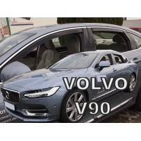 VOLVO S90 4 dūrų  2016 → (+OT) Langų vėjo deflektoriai keturioms durims