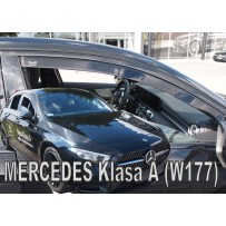 MERCEDES A W177 5 durų 2018 → Langų vėjo deflektoriai priekinėms durims