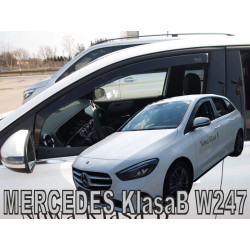 MERCEDES B W247 5 durų 2019 → Langų vėjo deflektoriai priekinėms durims