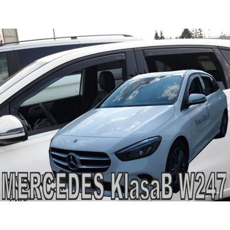 MERCEDES B W247 5 durų 2019 → (+OT) Langų vėjo deflektoriai keturioms durims