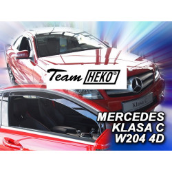 MERCEDES C W204 3 durų 2006 → 2014 Langų vėjo deflektoriai priekinėms durims