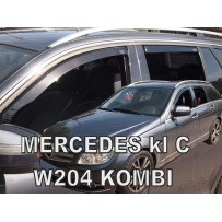 MERCEDES C W204 4 durų 2007 → 2014 (+OT) KARAVANAS Langų vėjo deflektoriai keturioms durims