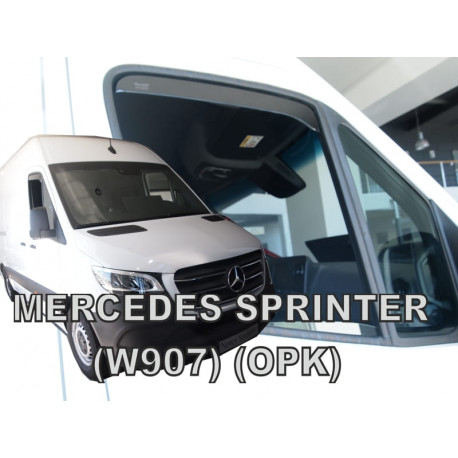 MERCEDES SPRINTER W907 2018 → Trumpi Langų vėjo deflektoriai priekinėms durims