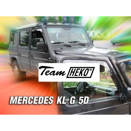 MERCEDES G 3/5 W463 durų 1990 → 2018 Langų vėjo deflektoriai priekinėms durims