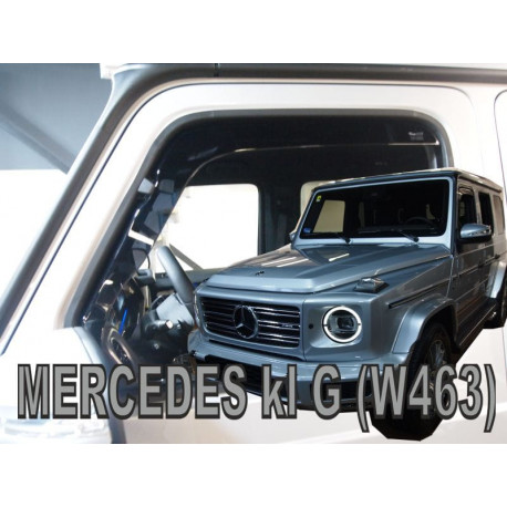 MERCEDES G W463 3/5 durų 2018 → Langų vėjo deflektoriai priekinėms durims