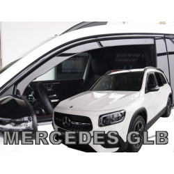 MERCEDES GLB X247 5 durų 2019→ Langų vėjo deflektoriai priekinėms durims