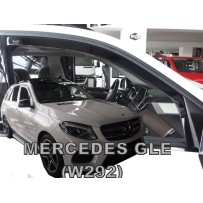 MERCEDES GLE W292 5 dūrų 2015 → 2019 Langų vėjo deflektoriai priekinėms durims