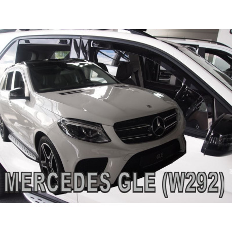 MERCEDES GLE W292 5 dūrų 2015 → 2019 (+OT) Langų vėjo deflektoriai keturioms durims