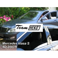 MERCEDES S W221 4 durų 2005 → 2013 (+OT) 69CM Langų vėjo deflektoriai keturioms durims