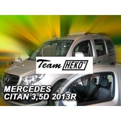 MERCEDES CITAN W 415 3/5 durų 2012 → 2021 Langų vėjo deflektoriai priekinėms durims