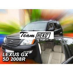 LEXUS GX 5 durų 2004 → 2009 (+OT)(wersja USA) Langų vėjo deflektoriai keturioms durims