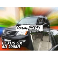 LEXUS GX 5 durų 2004 → 2009 (+OT)(wersja USA) Langų vėjo deflektoriai keturioms durims