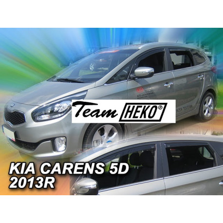 KIA CARENS IV 5 durų 2013 → 2019 (+OT) Langų vėjo deflektoriai keturioms durims