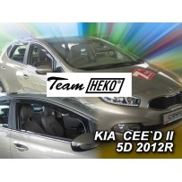 KIA CEED II 5 durų 2012 → 2018 Langų vėjo deflektoriai priekinėms durims