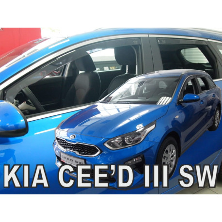 KIA CEED 5 durų 2018 → (+OT) SW Langų vėjo deflektoriai keturioms durims