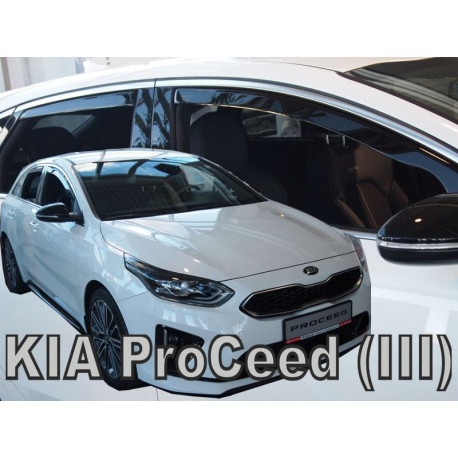 KIA PROCEE`D III 5D 2019 → (+OT) Langų vėjo deflektoriai keturioms durims