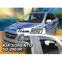 KIA SORENTO I 5 durų 2002 → 2009 (+OT) Langų vėjo deflektoriai keturioms durims