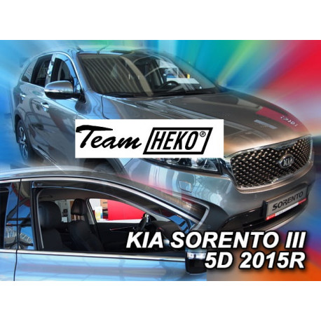 KIA SORENTO III 5 durų 2015 → 2020 Langų vėjo deflektoriai priekinėms durims