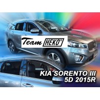 KIA SORENTO III 5 durų 2015 → 2020 (+OT) Langų vėjo deflektoriai keturioms durims