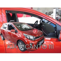 KIA PICANTO II 5 durų 2017 → Langų vėjo deflektoriai priekinėms durims