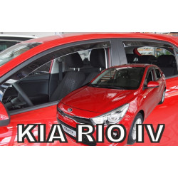 KIA RIO 5 durų 2016 → 2023 (+OT) HB Hečbekas Langų vėjo deflektoriai keturioms durims
