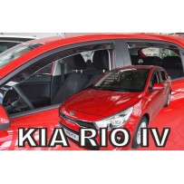 KIA RIO 5 durų 2016 → 2023 (+OT) HB Hečbekas Langų vėjo deflektoriai keturioms durims