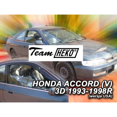 HONDA ACCORD 2 durų 1993 → 1998 (versija USA) Vėjo deflektoriai priekinėms durims