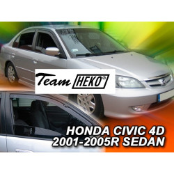 HONDA CIVIC 4 durų 2000 → 2005 Sedanas langų vėjo deflektoriai priekinėms durims