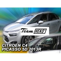 CITROEN C4 PICASSO GRAND Mk2 5d 2013 → 2021 Space Tourer Langų vėjo deflektoriai priekinėms durims