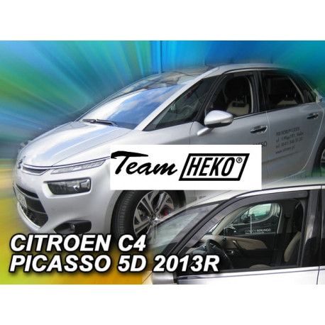 CITROEN C4 PICASSO GRAND Mk2 5d 2013 → 2021 Space Tourer Langų vėjo deflektoriai priekinėms durims