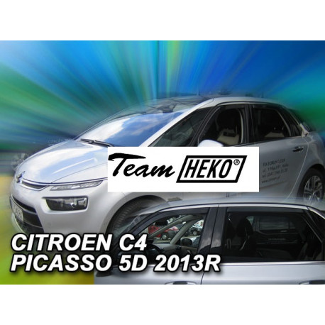 CITROEN C4 PICASSO Mk2 5 durų 2013 → 2019 Space Tourer (+OT) langų vėjo deflektoriai keturioms durims