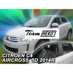 CITROEN C4 AIRCROSS 5 durų 2012 → 2017 +OT langų vėjo deflektoriai keturioms durims