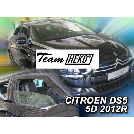 CITROEN DS5 5 durų 2012 → 2018 langų vėjo deflektoriai priekinėms durims