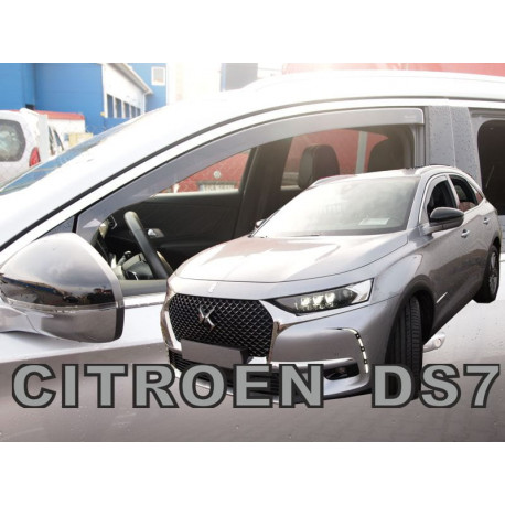 CITROEN DS7 Crossback 5durų 2017 → langų vėjo deflektoriai priekinėms durims