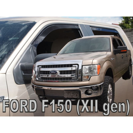 FORD F-150 XLT 4D 2008 → 2014 (+OT) Langų vėjo deflektoriai keturioms durims