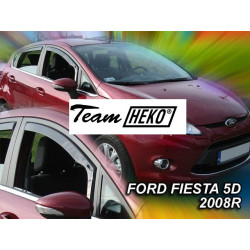 FORD FIESTA 5 durų 2008 → 2017 Langų vėjo deflektoriai priekinėms durims