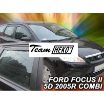 FORD FOCUS II 5 durų 2004 → 2011 (+OT) Karavanas Langų vėjo deflektoriai keturioms durims