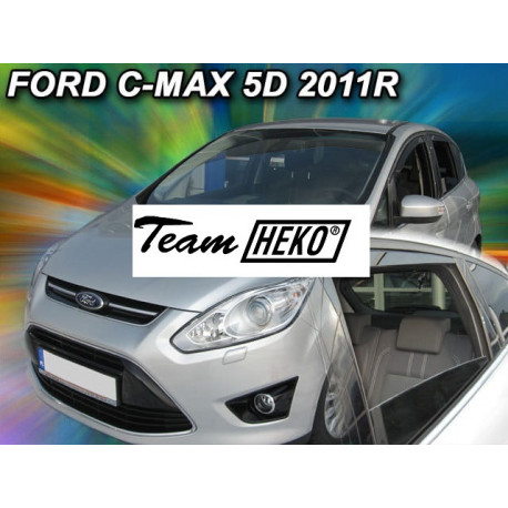 FORD C-MAX 5 durų 2010 → 2019 (+OT) Langų vėjo deflektoriai keturioms durims