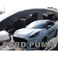 FORD PUMA 5D 2019 → (+OT) Langų vėjo deflektoriai keturioms durims