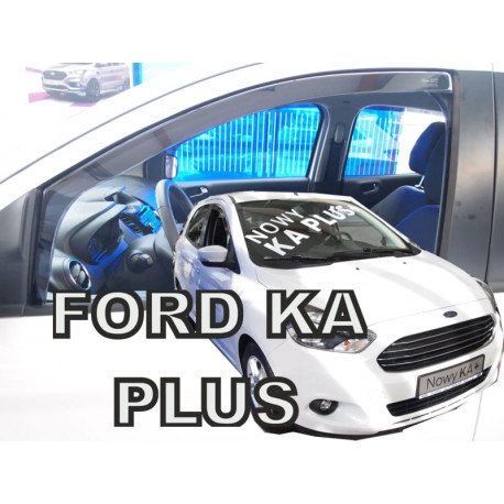 FORD KA PLUS + III 2014 → 2021 Langų vėjo deflektoriai priekinėms durims