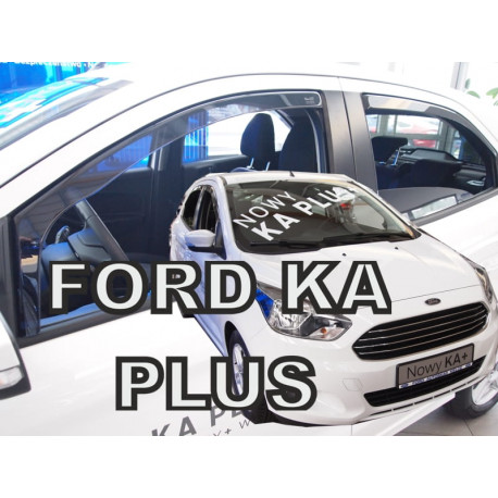 FORD KA PLUS III 5D 2014 → 2021 (+OT) langų vėjo deflektoriai keturioms durims